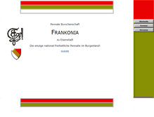 Tablet Screenshot of frankonia.oepr.at